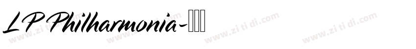 LP Philharmonia字体转换